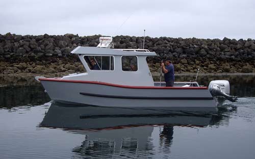 23' Aluminum Boat, The Bulldog, built by Craftsmen United, Inc.